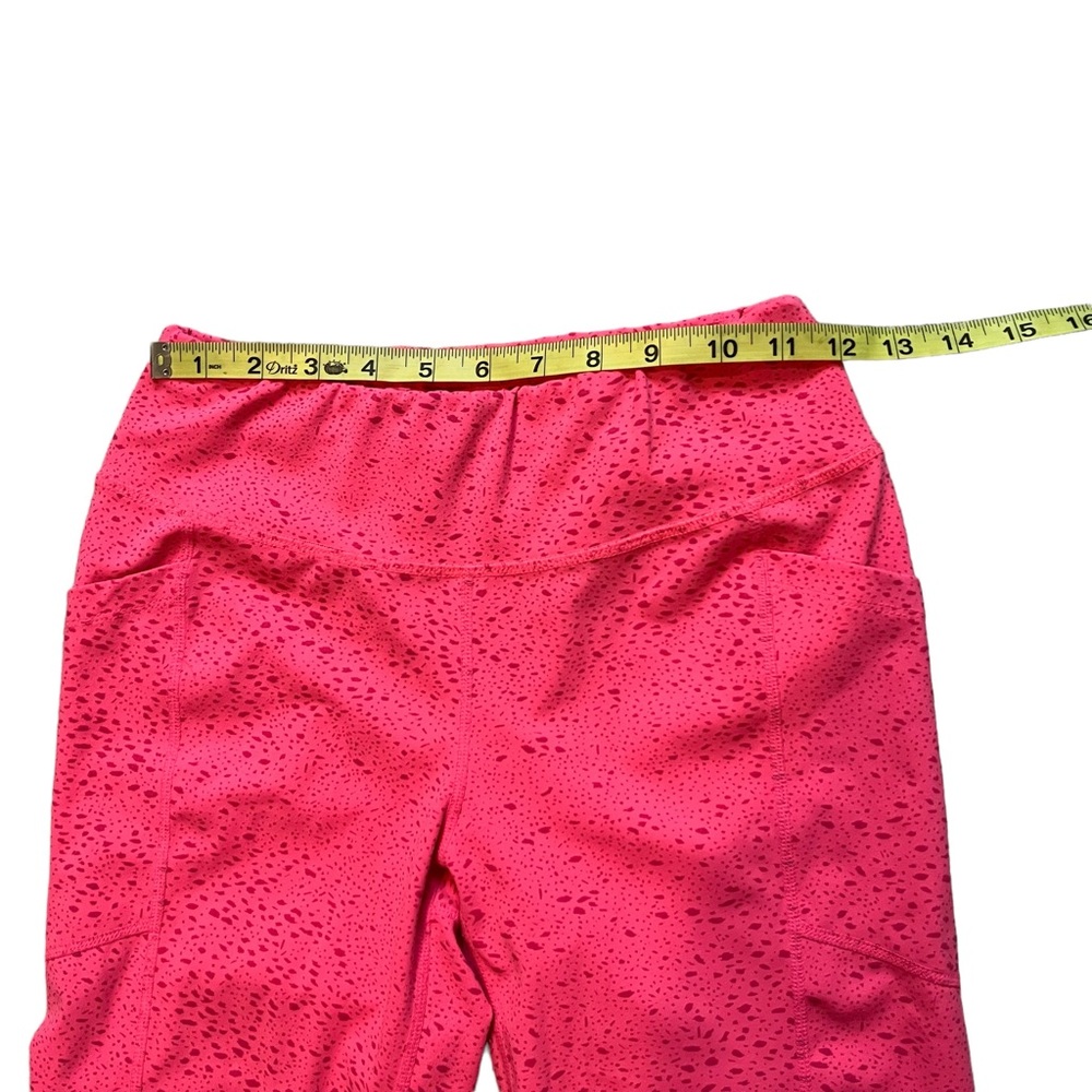 Oiselle Bright Pink Pocket Jogger Tights, Sz 6 - Picture 8 of 11